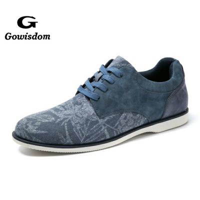 China 2018 Manufacturer Men's PU Male Sneakers Blue Tide Wholesale Leisure Shoes New Breathable Men's Shoes for sale