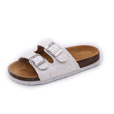 China Ladies slippers and Anti-slippery sandals fashion leather slipper for sale