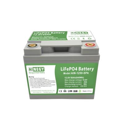 China Power Tools 12V50Ah LiFePO4 Battery With Intelligent BMS For Household Energy Storage System for sale