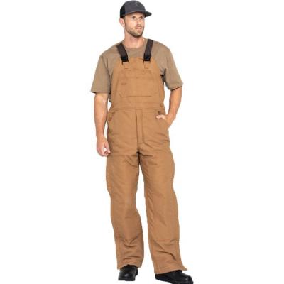 China Personal Mechanic Mens Lightweight Protective Equipment Bib Pants Industry Cotton Coverall Working Workwear Uniform Insulated Bib-Pants for sale