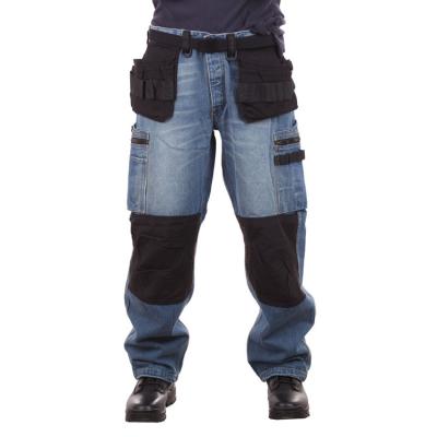 China Work Protection And Work Location Customize Men Pants Workwear Multi Pockets Cargo Work Pants Knee Patches Uniform Wholesale for sale