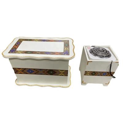 China Ethiopia and Eritrea Habesha Rekebot Viable Wooden DS5 Coffee Table for sale