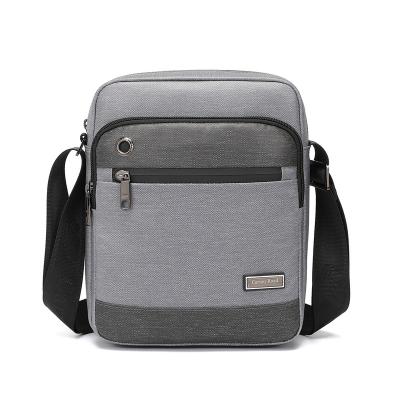 China Shoulder Bags Terylene Cross Body Handbags Mens Phone Messenger Bag Cross Over Bag Waterproof Simple Custom Polyester Oxford Cloth for sale