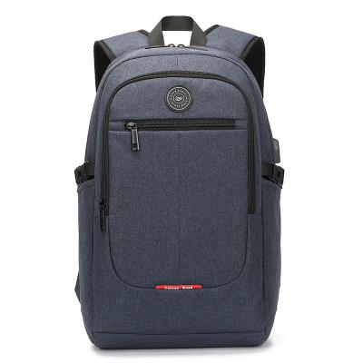 China With USB Carney Road Durable Men Travel Backpack Style Business Travel Laptop Bag Deep Blue Concise With USB for sale