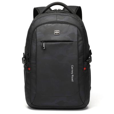 China With USB Carney Backpack Unisex Camouflage Black OEM Road Travel Sporty Chic Shoulder Bag For Business for sale