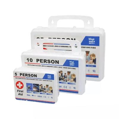 China Cheap Waterproof Custom Stylish Medicine Family Office Size Price First Aid Kit Survival Kits pp Plastic Box Portable Supplier Hospital for sale