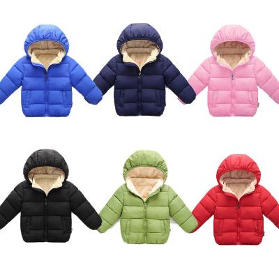 China New Arrival Latest Winter Kids Coats Breathable Plaid Jacket Luxury Kids Custom Logo Bubble Jackets For Girls Kids Down Padded Jacket for sale