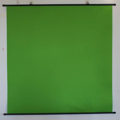 China SOLID COLOR wall mount background green folding chroma panel factory main supply for sale