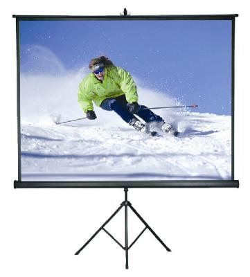 China Tripod quality tripod projector screen/outdoor cinema 200x200cm projection screen manual electric quick fold 180x180cm for sale