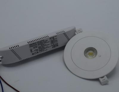 China Self-contained 3W Recessed Non-maintained Emergency UFO Ceiling Hothead Lamp for sale