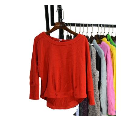 China Casual wear occasion used clothes in ladies current cardigan sweater (light fashion) for sale