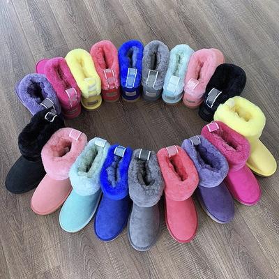 China Other Botas De Mujer Winter 2021 Wholesale Warm Fur Snow Boots Custom Made Fur Ankle Boots Women Shoes Women Boots for sale