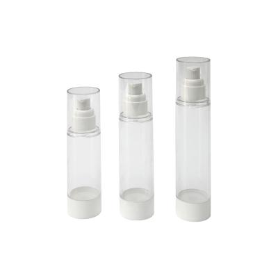 China Hot Selling Packaging 80ml 100ml 120ml Lotion Spray Pump Bottle Airless Cosmetic Vacuum Cream Refillable Airless Bottle Airless for sale