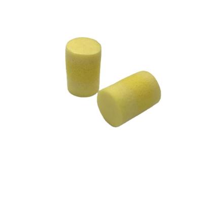 China 2021 New High Quality Reusable Washable Yellow Soundproof Sleeping Soft Soft Ear Plug Safety Rise Memory Foam Disposable Disposable Sponge Design 2021 for sale