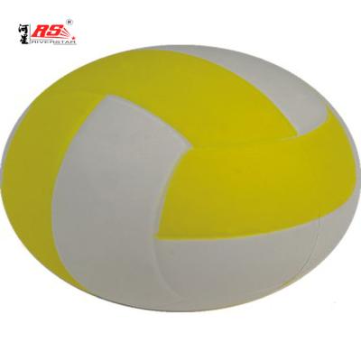 China Sports Toy Kids Soft EVA Foam Sponge Squeezable Rebounce Function Volleyball Game Ball for sale