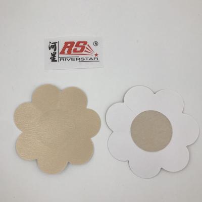 China Disposable Floral Shape Cloth Nipple Sticker Disposable for sale