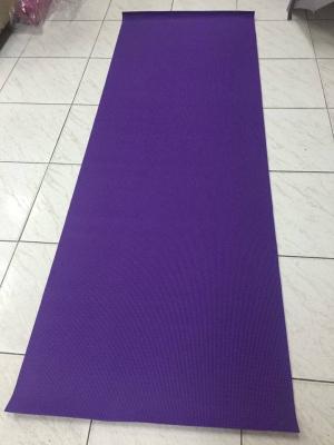 China Standard Single Strip Purple Rubber Long Thin Strip Yoga Mat for sale