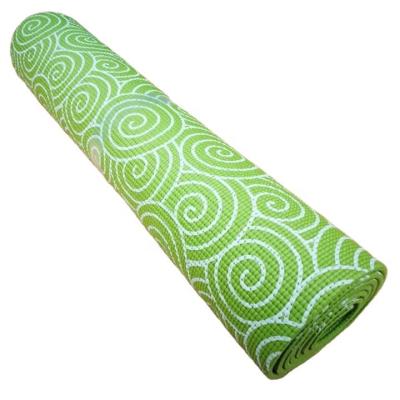 China Wholesale Green Soft Thick Rubber Mat Eco Strip Yoga Protector From China for sale