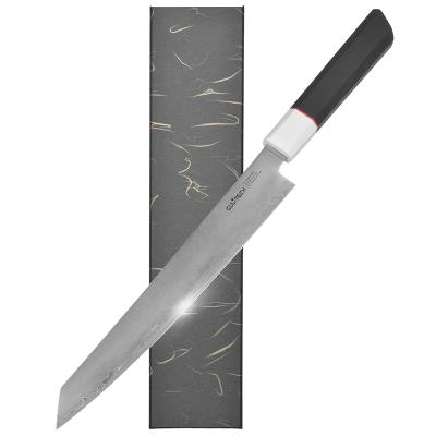 China High quality viable stainless steel sushi knife kitchen fish knife sashimi knife with handle the Group of Ten for sale