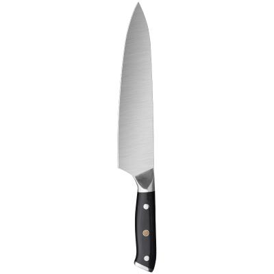 China 8 Inch Disposable Chef's Knife Professional Cold Steel Knife With Pakka Wood Handle for sale