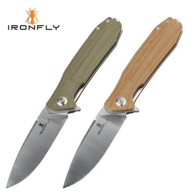 China Slide Open Raised Outdoor Camping Best Hunting Bushcraft EDC Folding Pocket Knife Paracord Tactical Survival Military Foldable Knife for sale