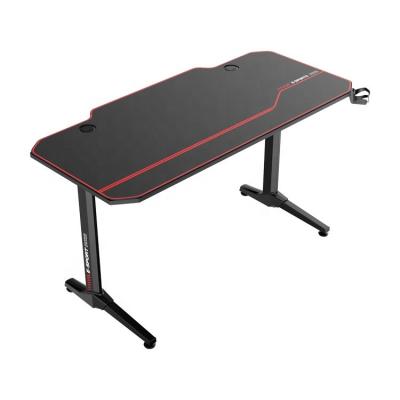 China (Other) New Design Best Selling Adjustable Led Gaming Desk, PC Computer Black Color Multi Colors Usb Gaming PC Gaming Desk for sale