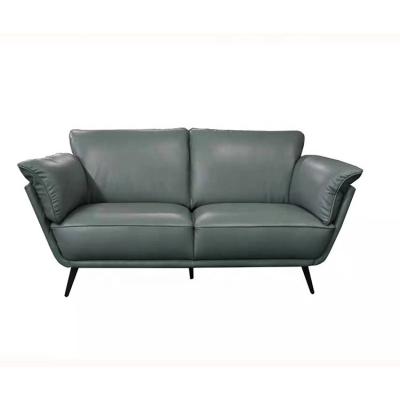 China Other Real Grain Leather Top Wholesale Modern Classic Living Room Furniture Comfortable Sofa for sale