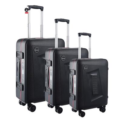 China Trolley Cases BUBULE 20 24 28 Wear Resistant PP Travel Hard Shell Luggage Custom Made for sale