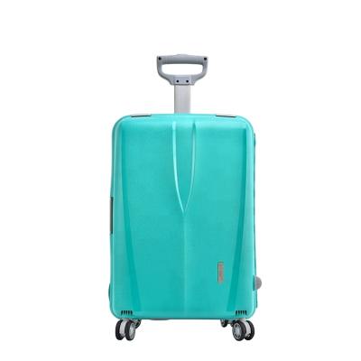 China BUBULE Travel Single Handle Trolley Luggage Travel Bottom Suitcase with 4 Wheels Locking Luggage for sale