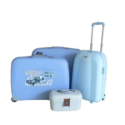 China PP travel foldable suitcase luggage set/PP luggage suitcases/4 pcs luggage set for sale