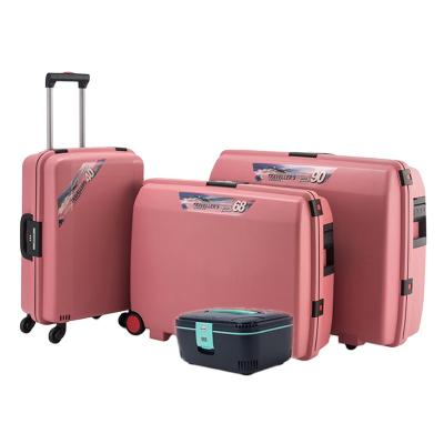 China BUBBLE 4pcs Fashionable Trolley Luggage Sets Classic Style Designer Travel Suitcases for sale