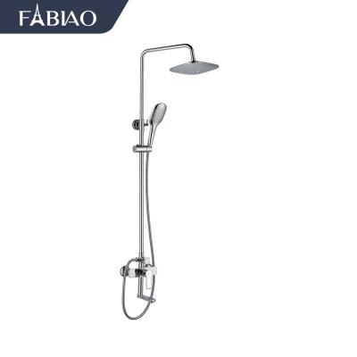 China Modern High Quality Shower Set Three Stage Faucet Can Lift Pressurized Shower Set for sale