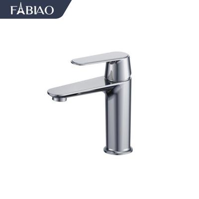 China FABIAO wastafel bathroom UPC sliver handle toilet brass water saving mixer taps single modern bathroom kraan for sale