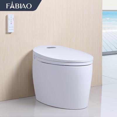 China Automatic Operation Multi-function wc automatic ceramic home intelligent toilet automatic drying heating integrated toilet for sale