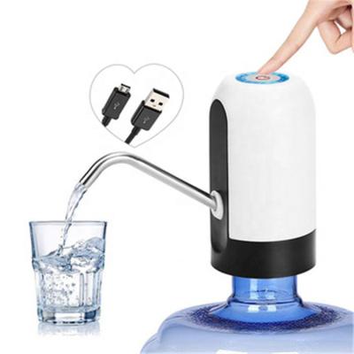 China Wholesale Automatic Electric Wireless Pump Mini Portable Water Bottle Dispenser Hotel USB Charging Water Dispenser for sale