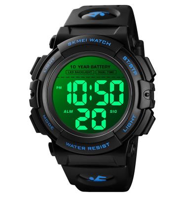 China New Design Skmei 1562 Alarm Backlight Digital Sport Luminous Waterproof Wrist Watch Men Wholesale Price Customized Brand for sale