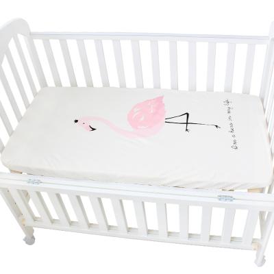 China super soft baby skin-friendly bedding set long all round organic babi crib crib sheet design fitted sheet for sale