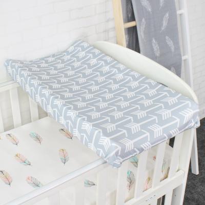 China Cute Cozy Organic Newborn Infant Diaper Bed Polyester Polyester Waterproof Changing Cover for sale