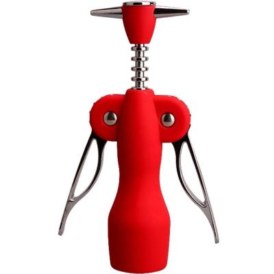 China 2022 Products Amazon Viable Top Selling Plastic Spiral with Wings Lever Wine Bottle Opener Corkscrew for sale