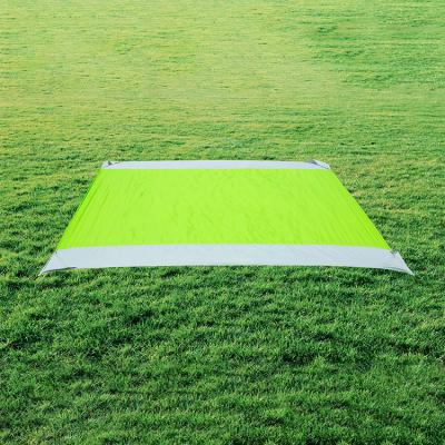 China New Arrival Lightweight 11*11*19cm Nylon Folding Camping 210T Mat Outdoor Sleeping Pad for sale