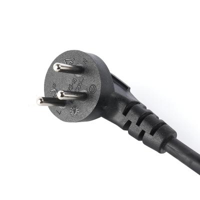 China Home Appliance Size Quality SII Isreal 3 Pin AC Plug Power Cable For Laptop for sale