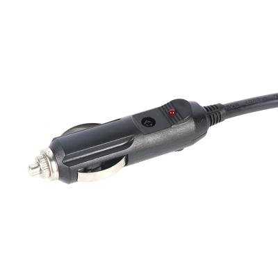 China Telecommunication Vehicle Cigarette Lighter 2 Core Power Cable Length 1m / 2m / 3m for sale