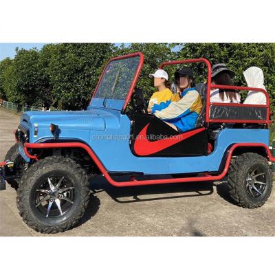 China Sand Buggy Vehicle Adult Go Kart 4 Wheel Electric Car 3000W 60V 128A Key Start Electric Off Road Jeep 12