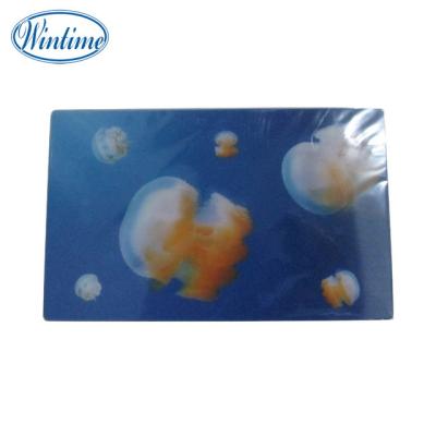 China Europe Promotion PP 3d Full Color Printing Lenticular Postcard for sale