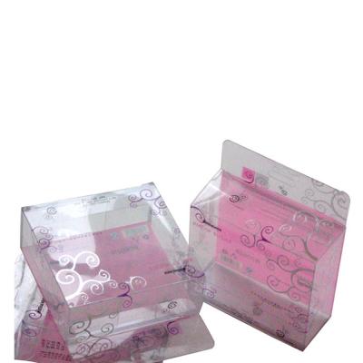 China Disposable Factory Made Clear PVC Box For Cosmetic for sale