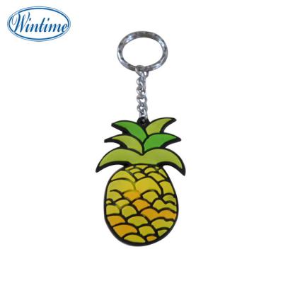 China Plastic Gift 3d Fruit Promotion Key Chain for sale