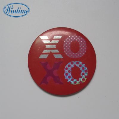 China New design nickel free hard plastic printing badge for sale