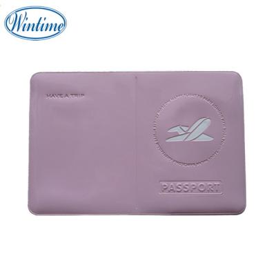 China Lady Various Color PVC Passport Holder for sale