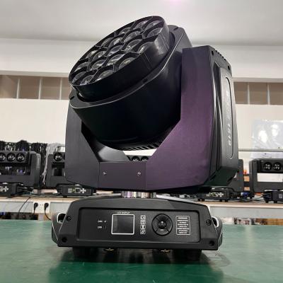 China Professional Stage Wash 19*15W LED RGBW 4in1 Zoom LED K10 Wash Moving Head Event Led Stage Lights for sale