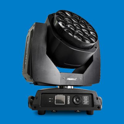 China High quality professional stage lighting 19*15w rgbw LED b eye k10 led moving head beam light with zoom for sale